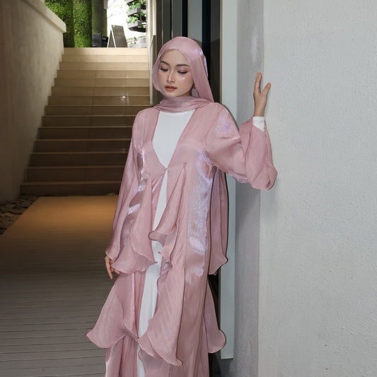 Luna Éclat Abaya Set
(IA182)