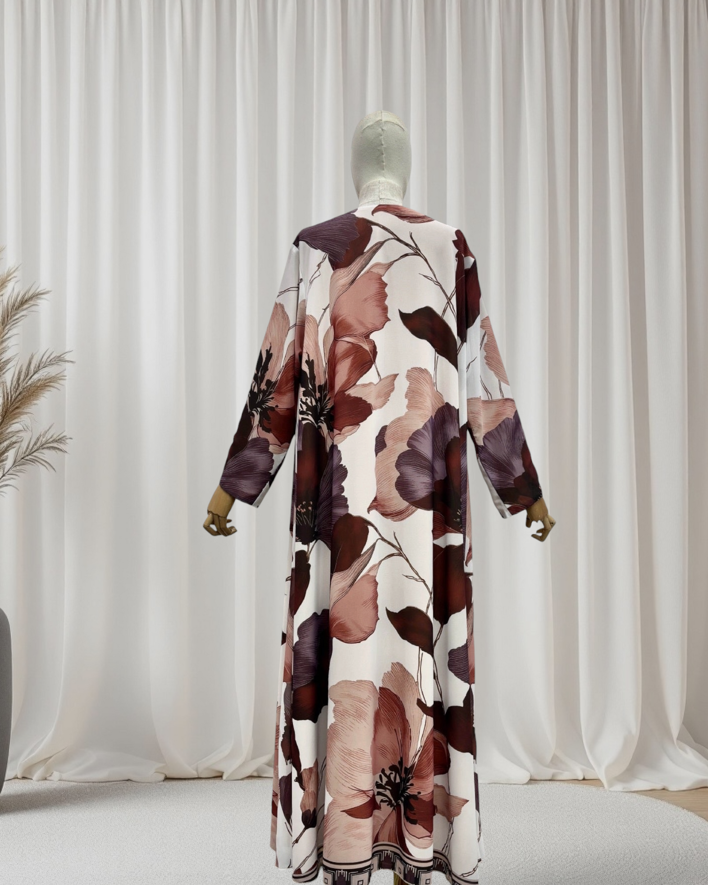 The Petal Essence Abaya (IA181)