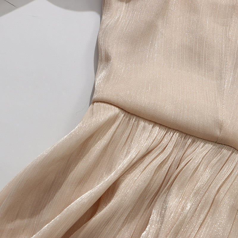 The Monochrome Pleated Dress (DI159)