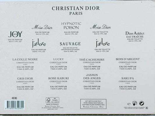 Christian Dior - 16 Mini Perfume Gift set - Elara Global