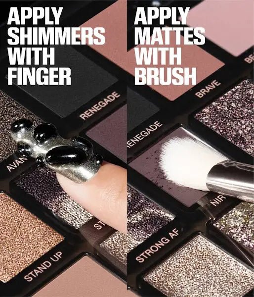 Huda Beauty Pretty grunge Eyeshadow Palette - Elara Global