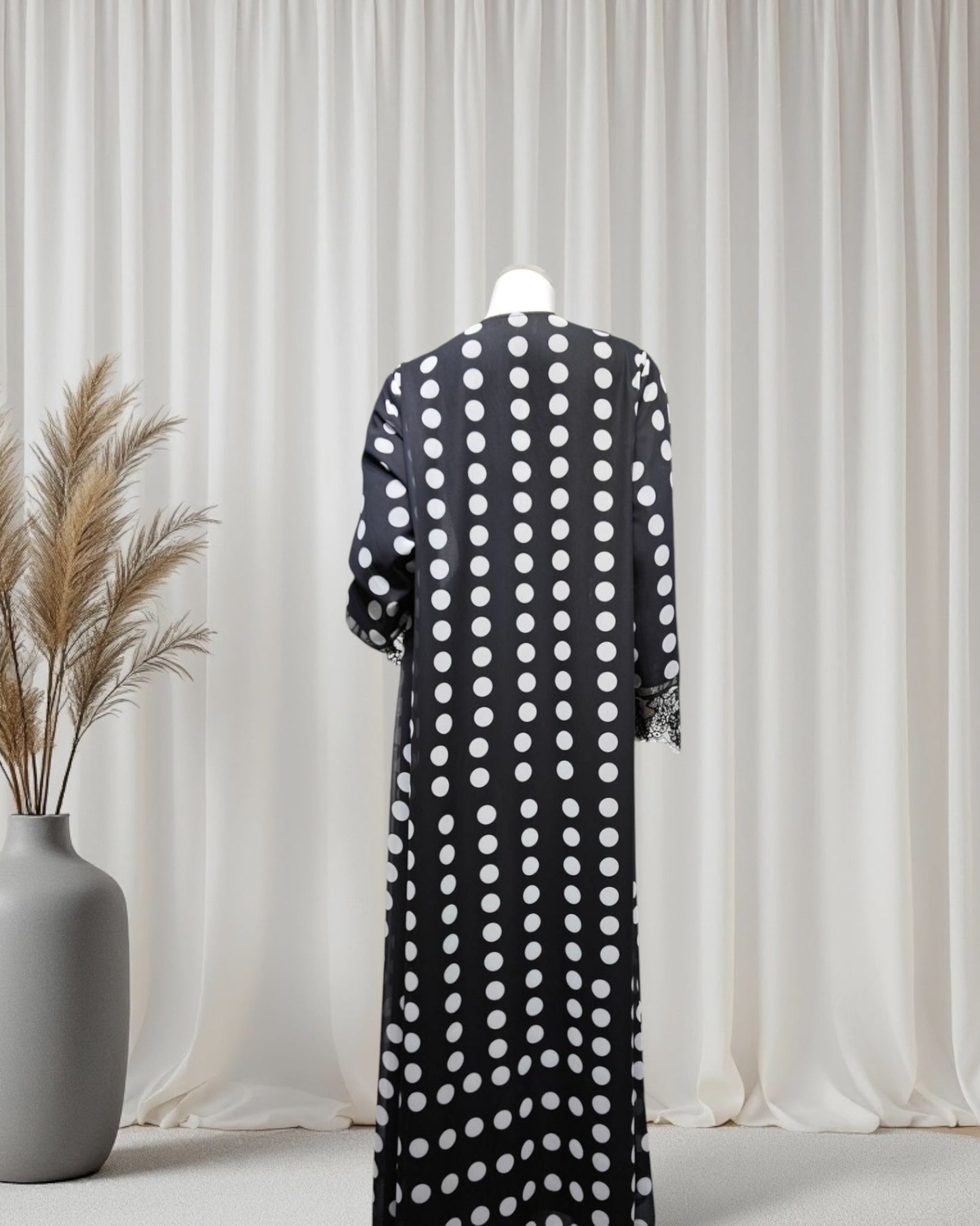 The Polka Dot Abaya Set (EG142) - Ikah