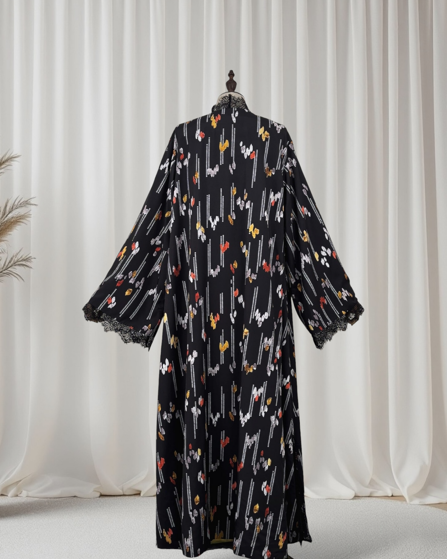 Inaya - Printed Abaya Set (IA179)