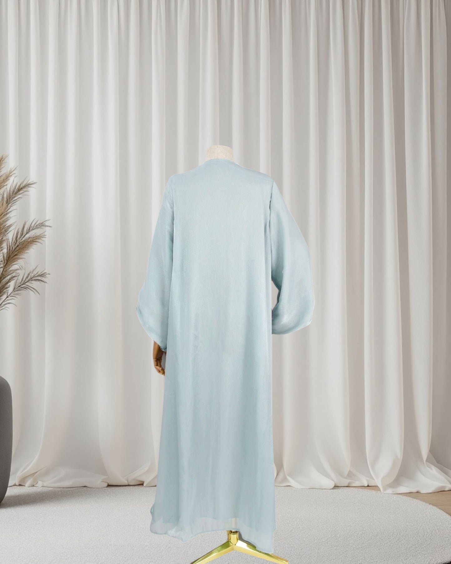 The Serene Organza Abaya (EG141)