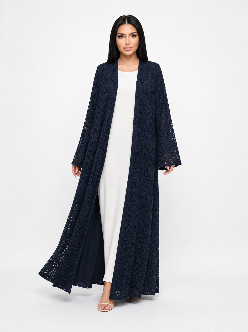 The Noire Abaya Set