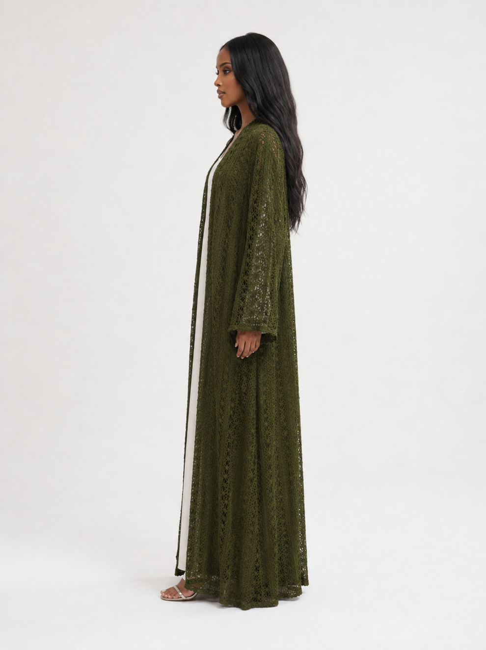 The Noire Abaya Set