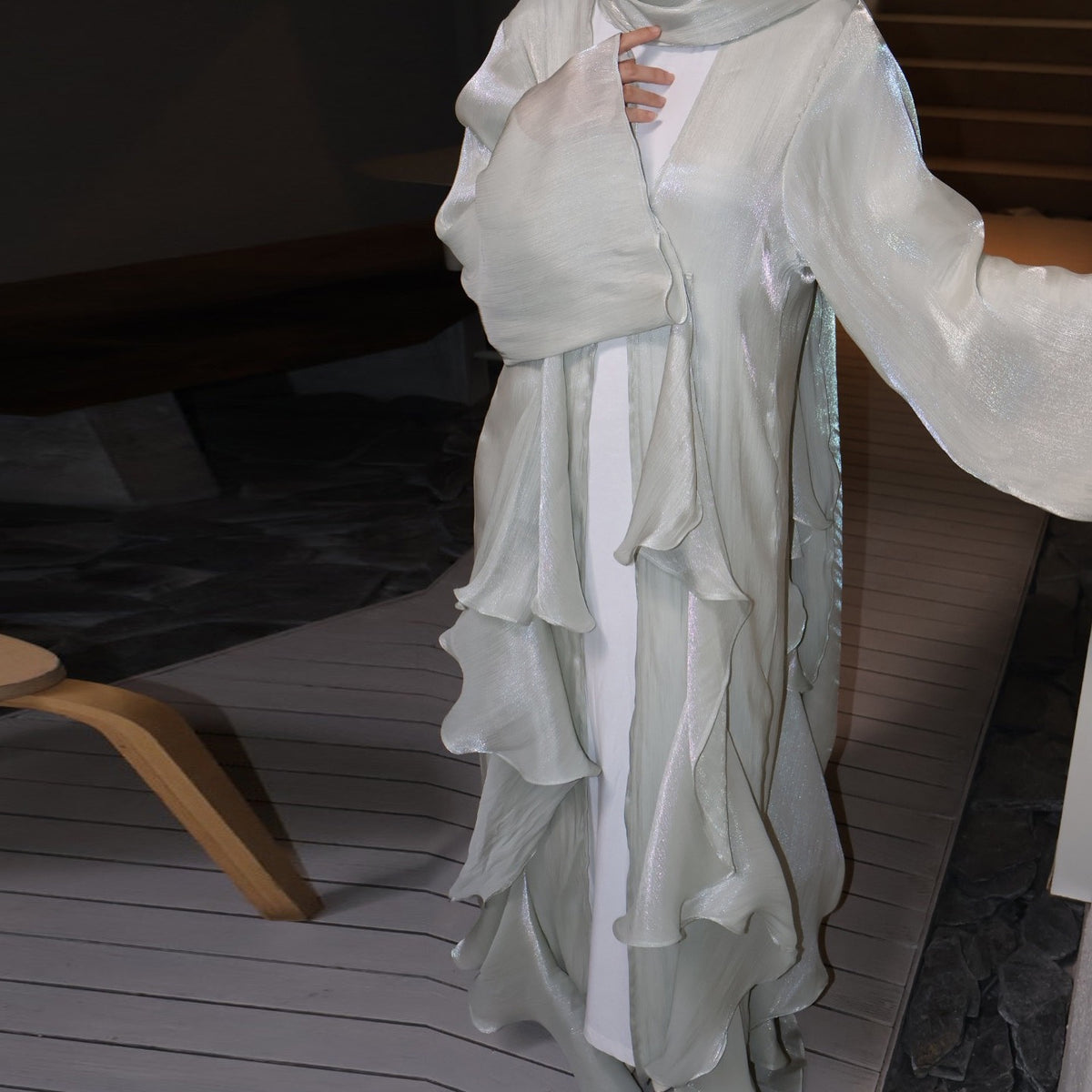 Luna Éclat Abaya Set