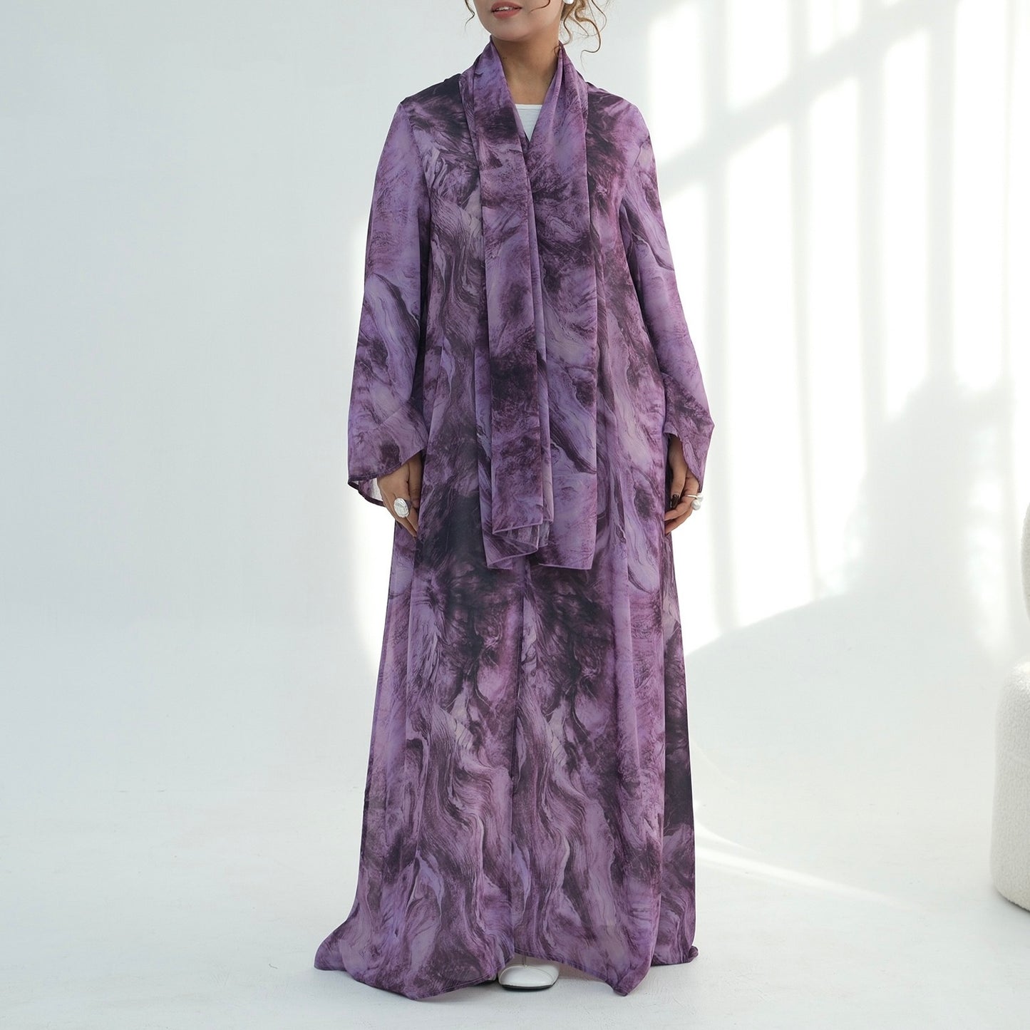 The Étoile Print Abaya
(EG127)
