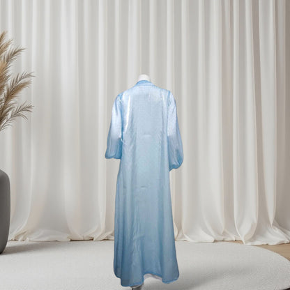 Ethereal rhinestoned Arabic Hand-Embroidered 2-piece Set