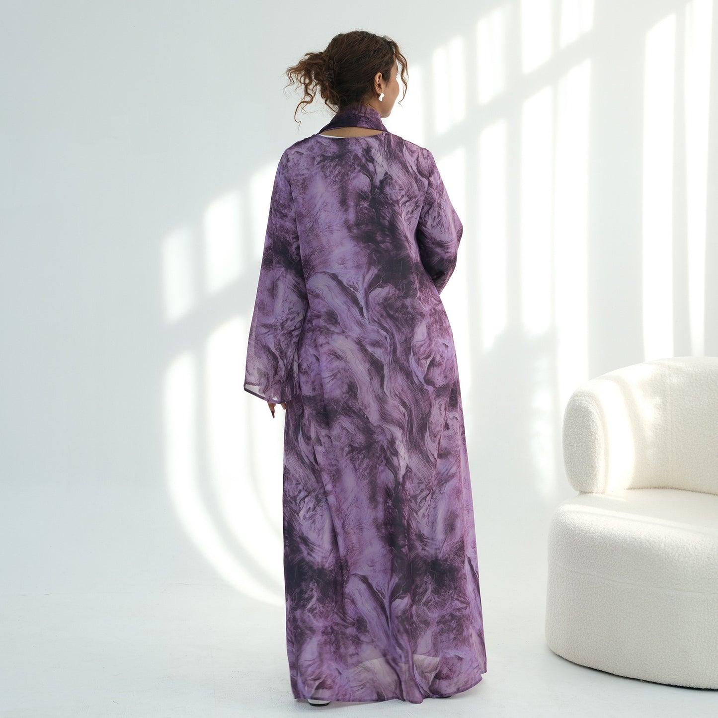The Étoile Print Abaya
(EG127)