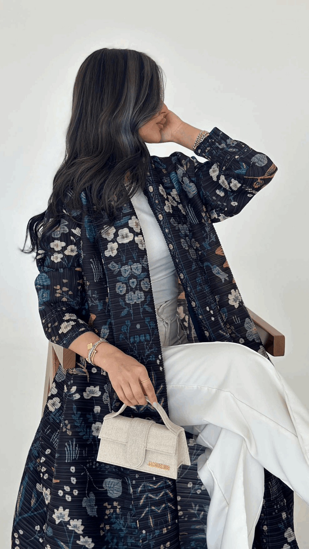 Twilight Pleated Abaya