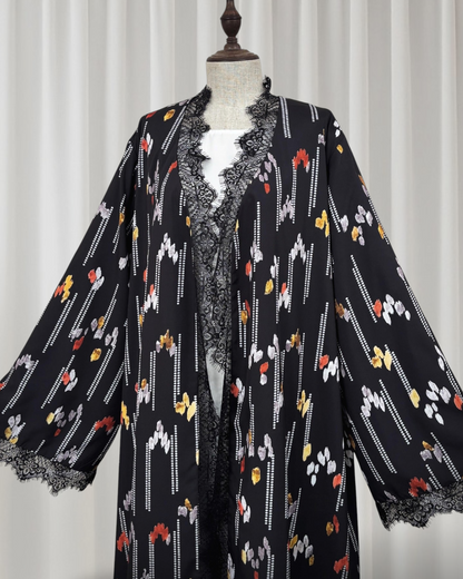 Inaya - Printed Abaya Set (IA179)