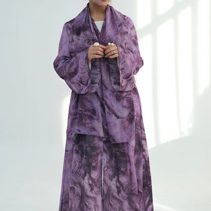 The Étoile Print Abaya
(EG127)