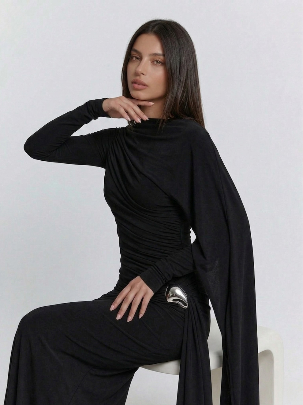 The Elysian Draped Dress