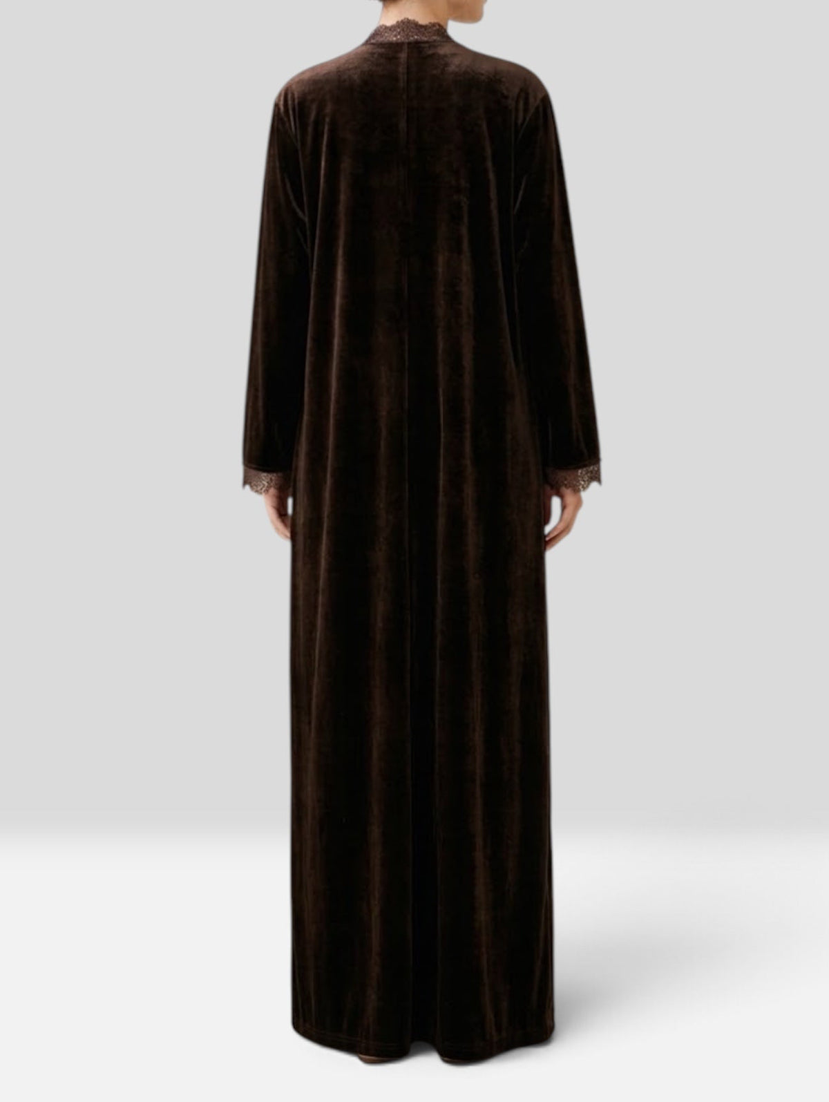 Velvet Lace Abaya