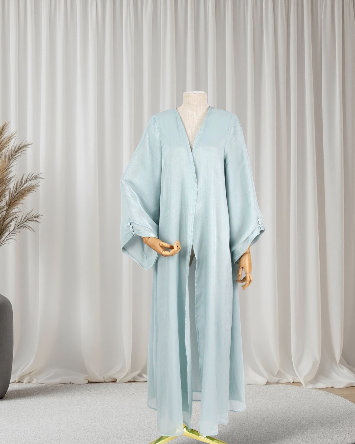 The Serene Organza Abaya (EG141)
