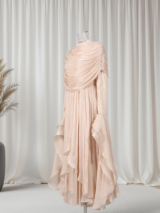 The Monochrome Pleated Dress (DI159)