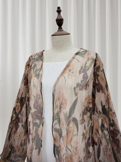 The Layan Pleated Abaya (EG155)