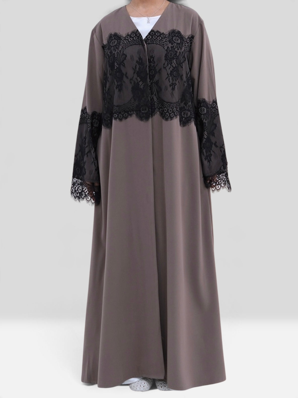 NOOR Winter Abaya Set