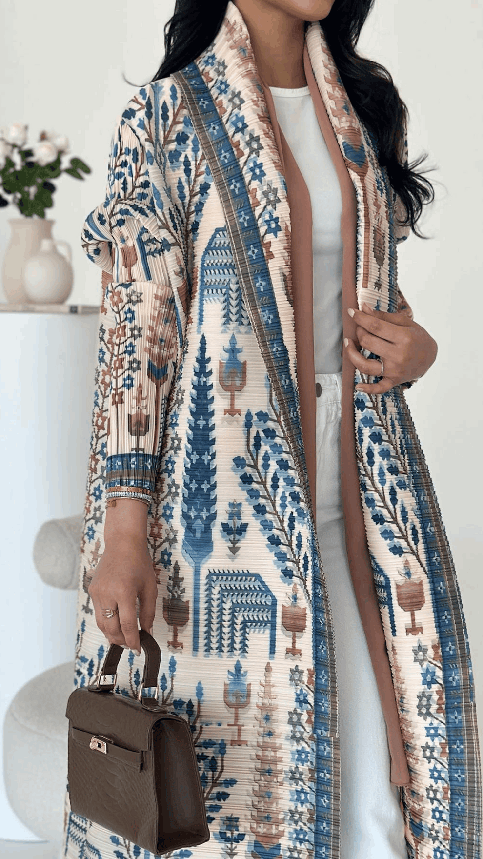 Sultan Pleated Abaya