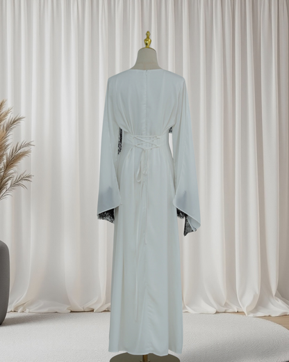 Sarah - Lace Cape Dress (ID157)