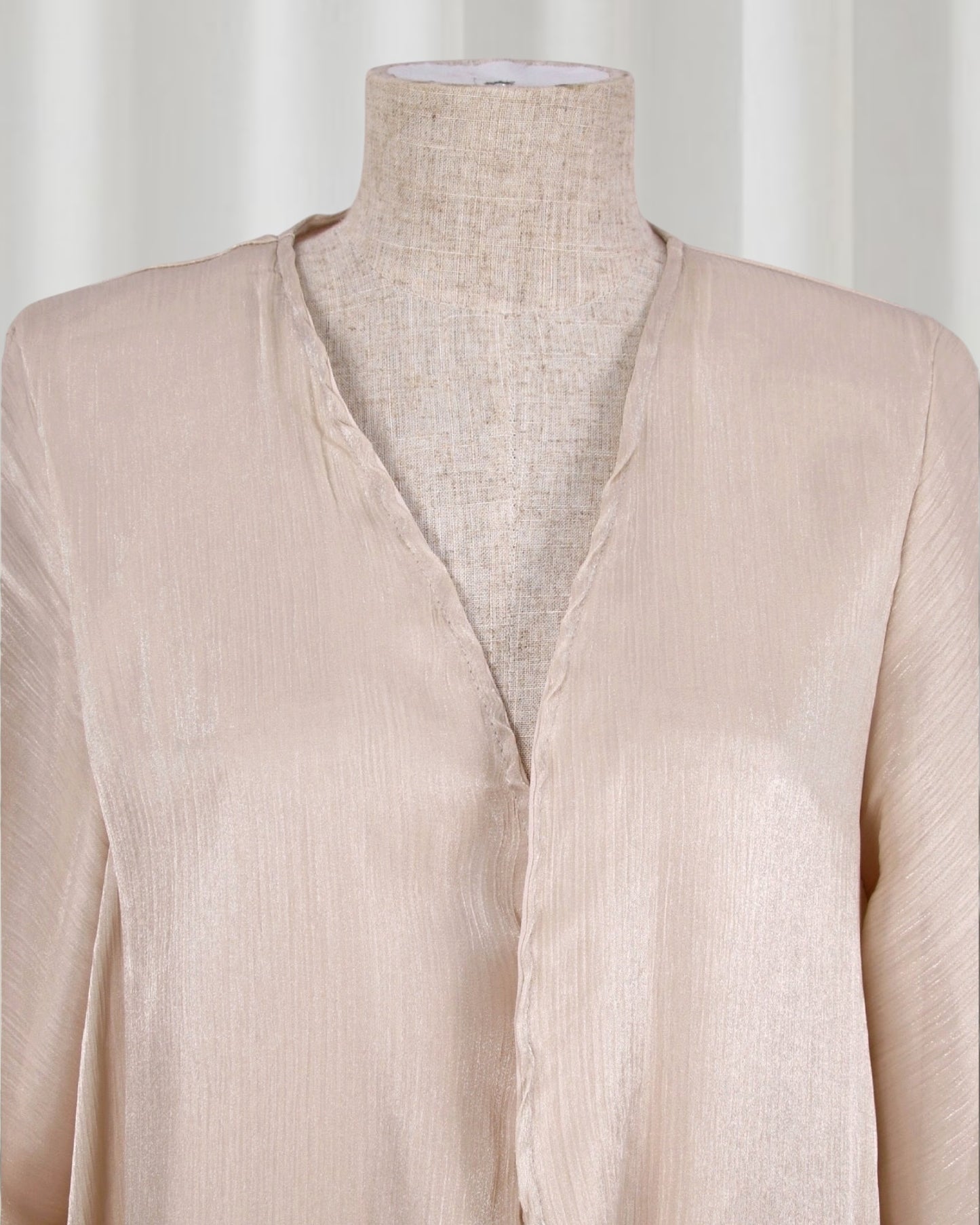 The Serene Organza Abaya (EG141)