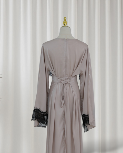 Sarah - Lace Cape Dress (ID157)