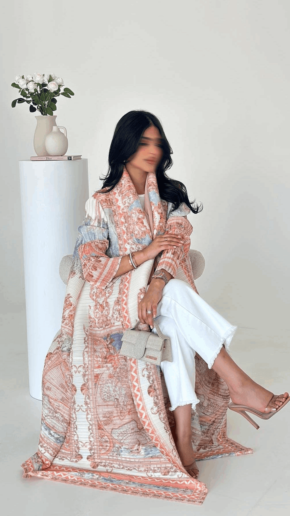 Zahira Pleated Abaya