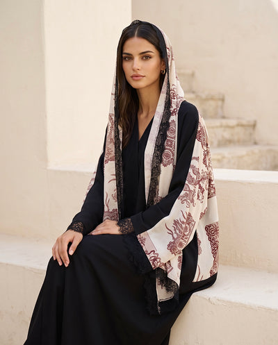 Nooré Heritage Printed Abaya