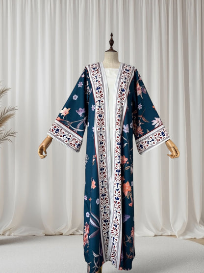 The Bloom Luxe Abaya Set
(EG129)