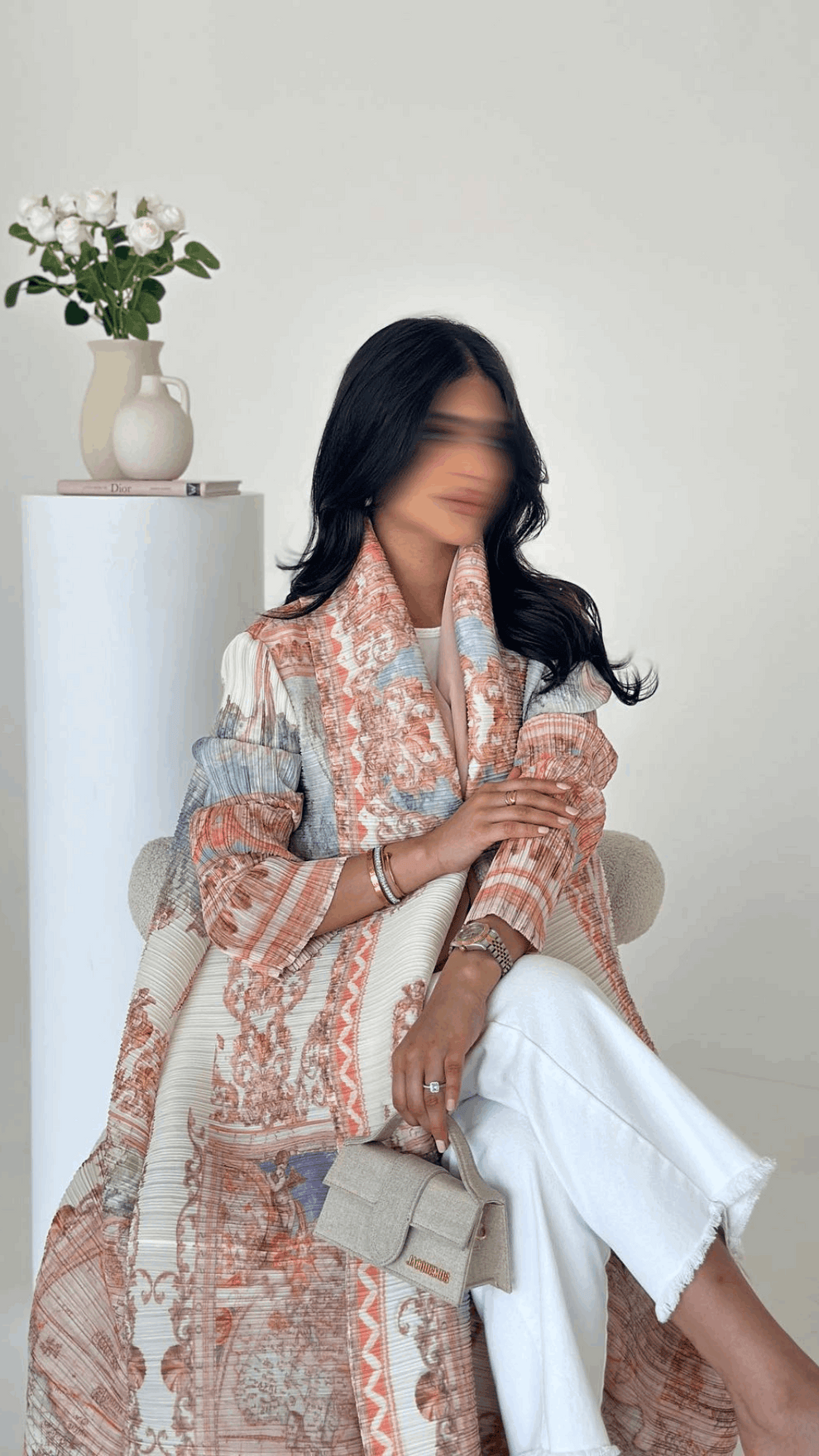 Zahira Pleated Abaya