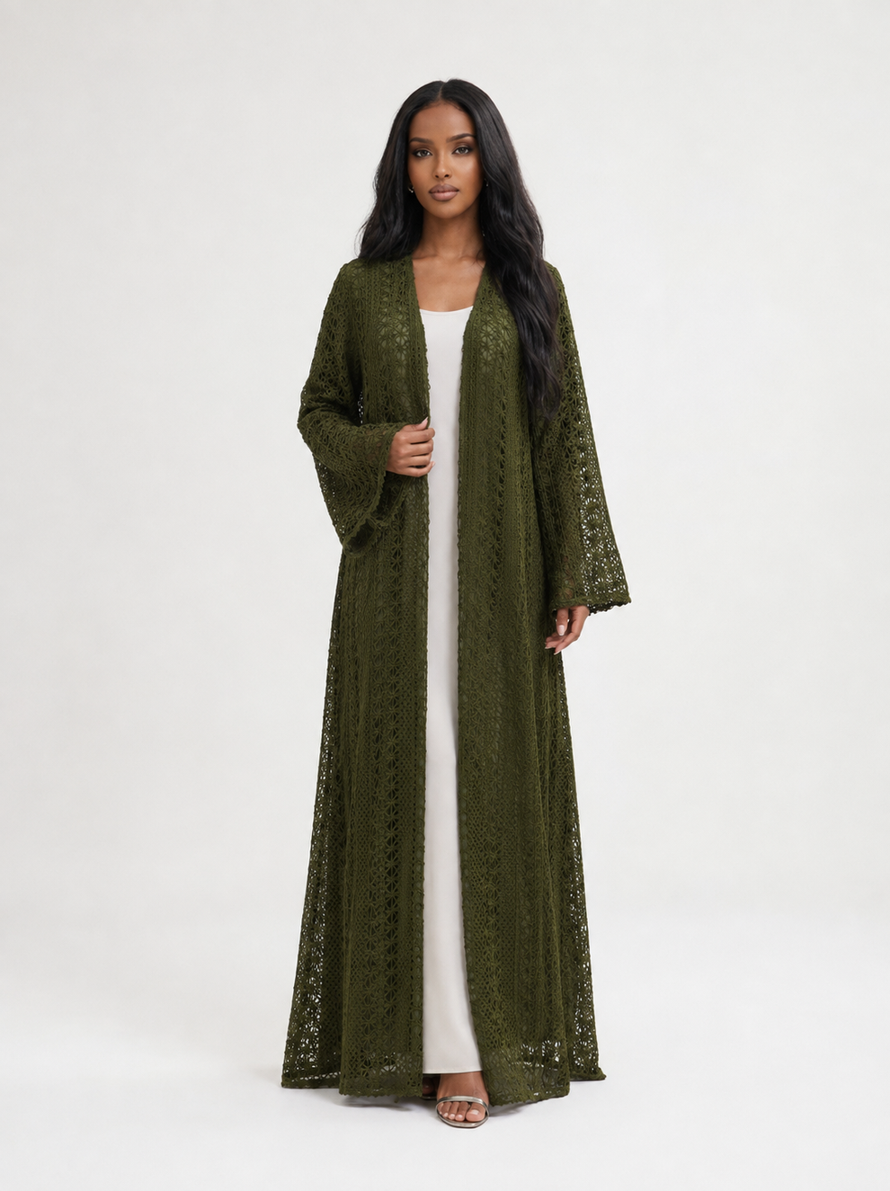 The Noire Abaya Set