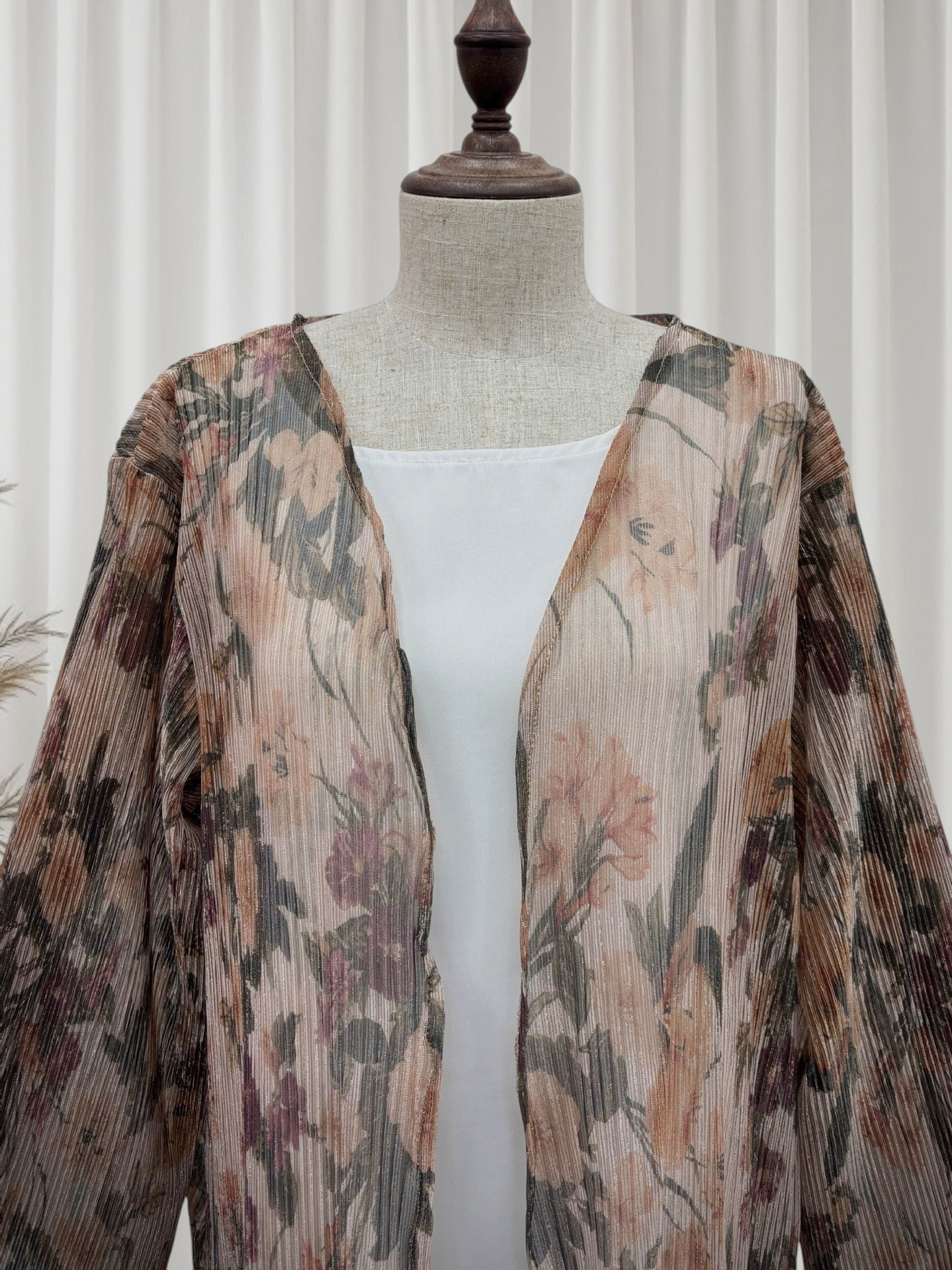 The Layan Pleated Abaya (EG155)