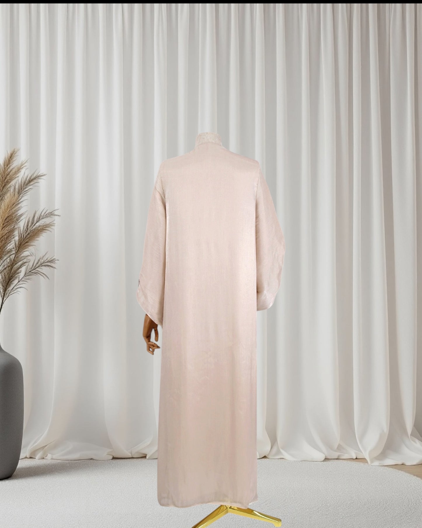 The Serene Organza Abaya (EG141)