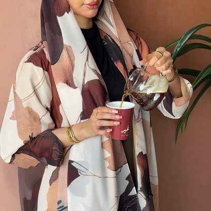 The Petal Essence Abaya (IA181)