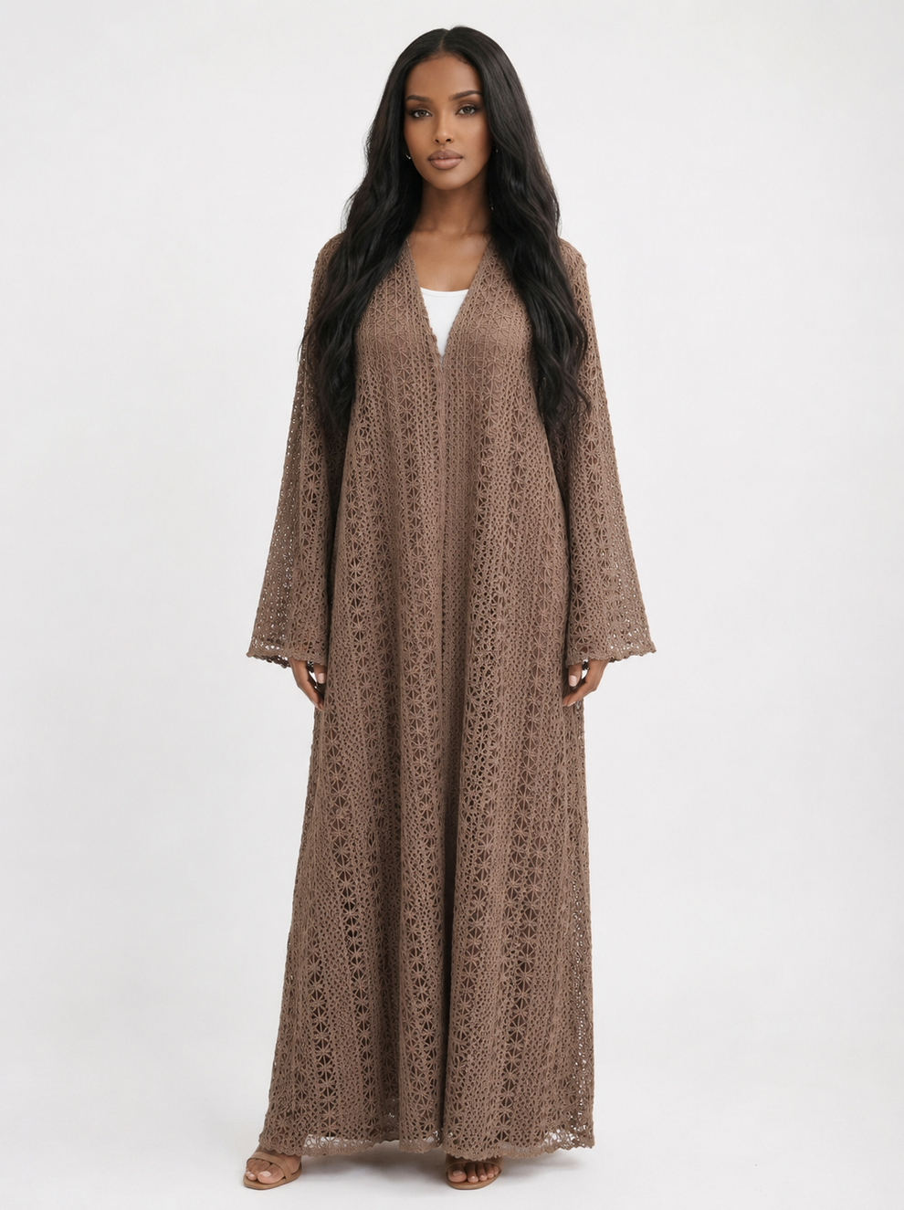 The Noire Abaya Set