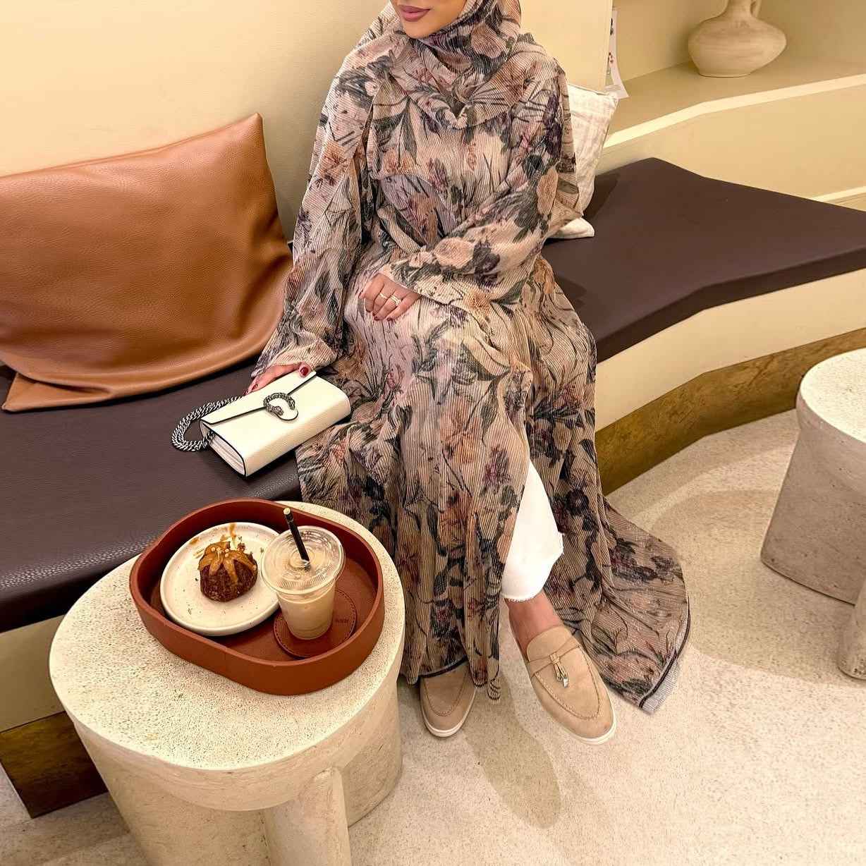 The Layan Pleated Abaya (EG155)