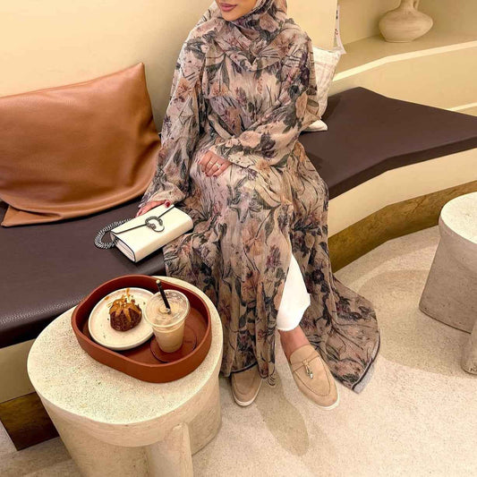 The Layan Pleated Abaya (EG155)