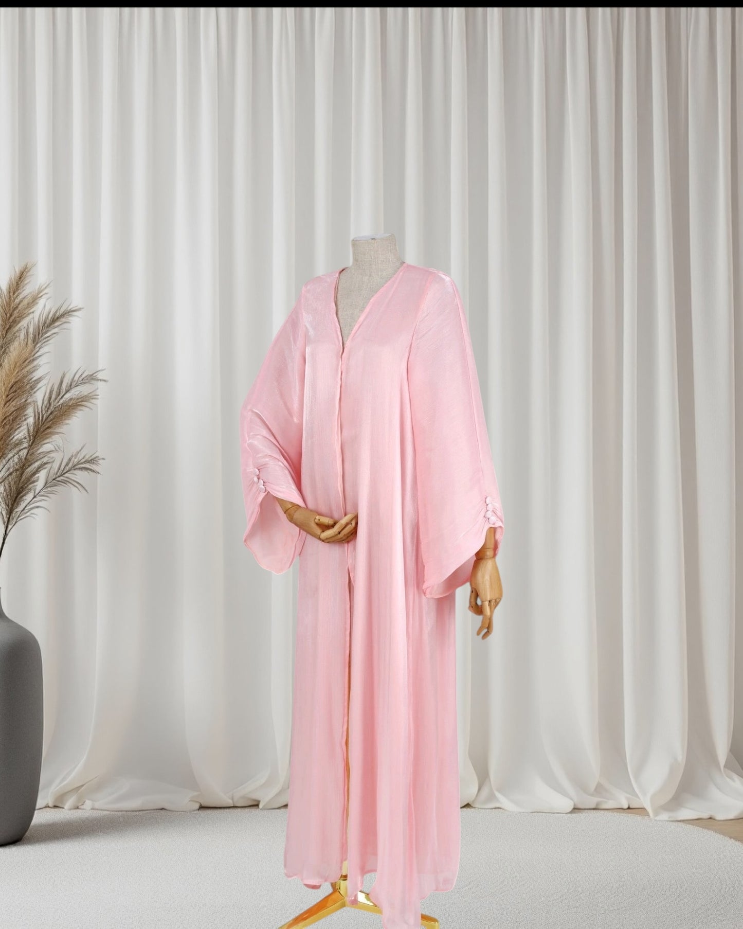 The Serene Organza Abaya (EG141)