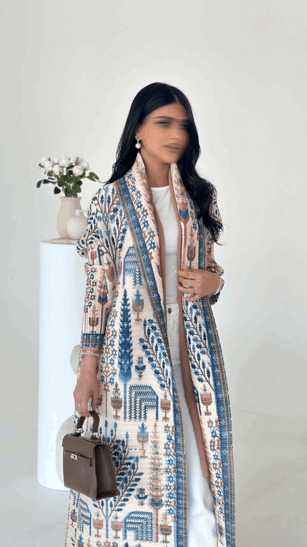 Sultan Pleated Abaya