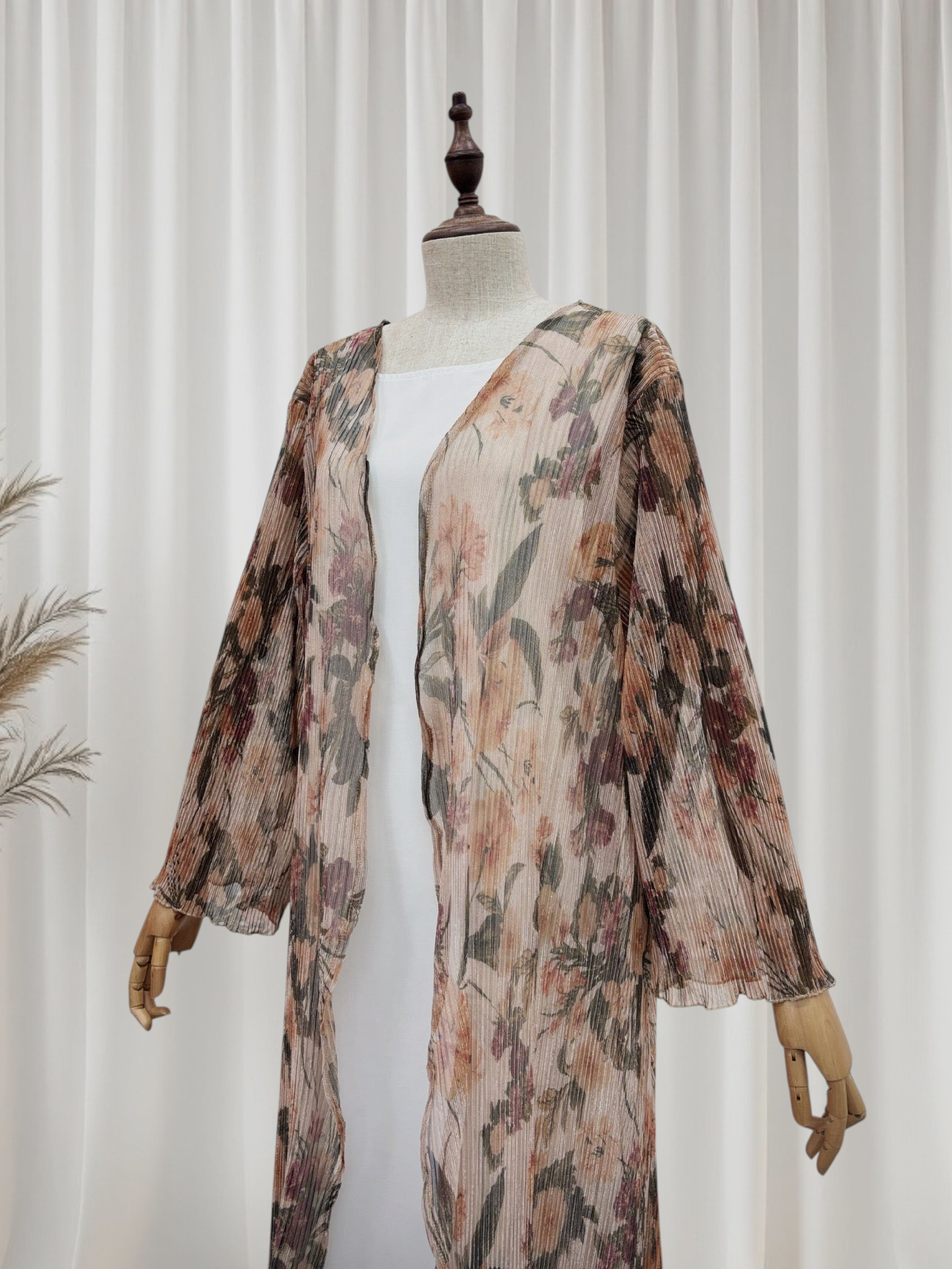 The Layan Pleated Abaya (EG155)