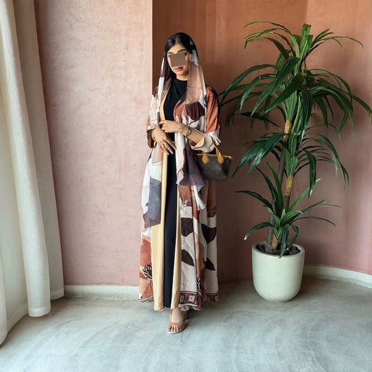 The Petal Essence Abaya (IA181)