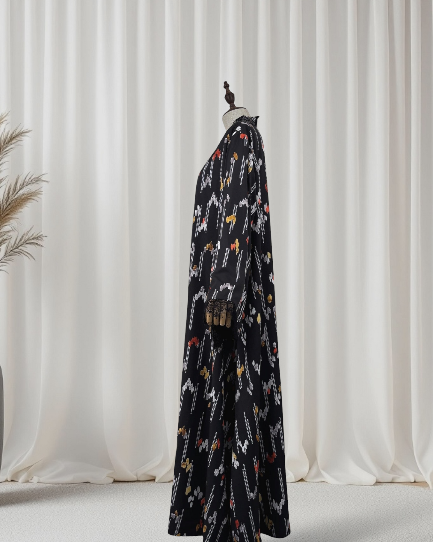 Inaya - Printed Abaya Set (IA179)