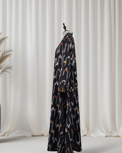Inaya - Printed Abaya Set (IA179)