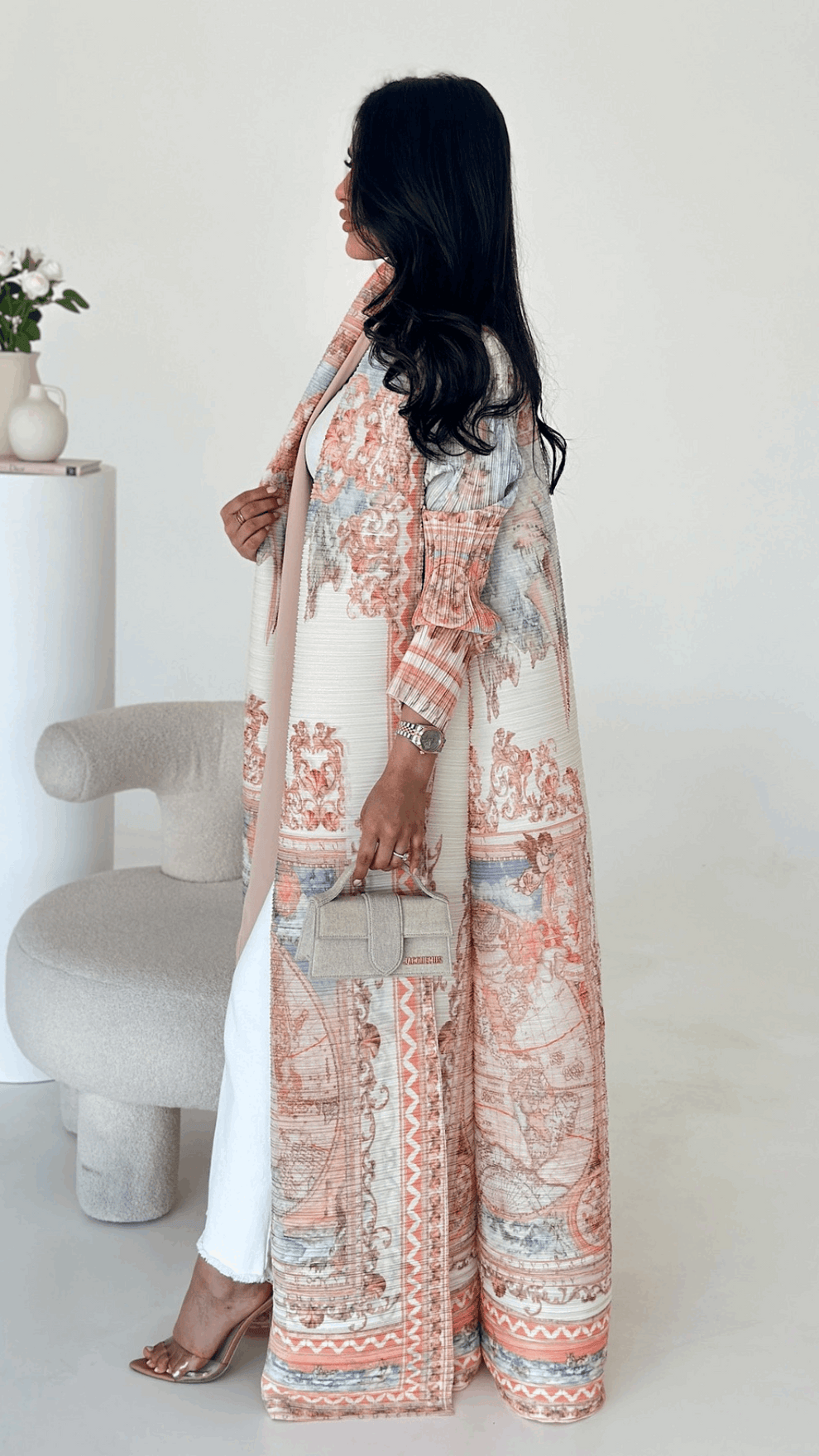 Zahira Pleated Abaya