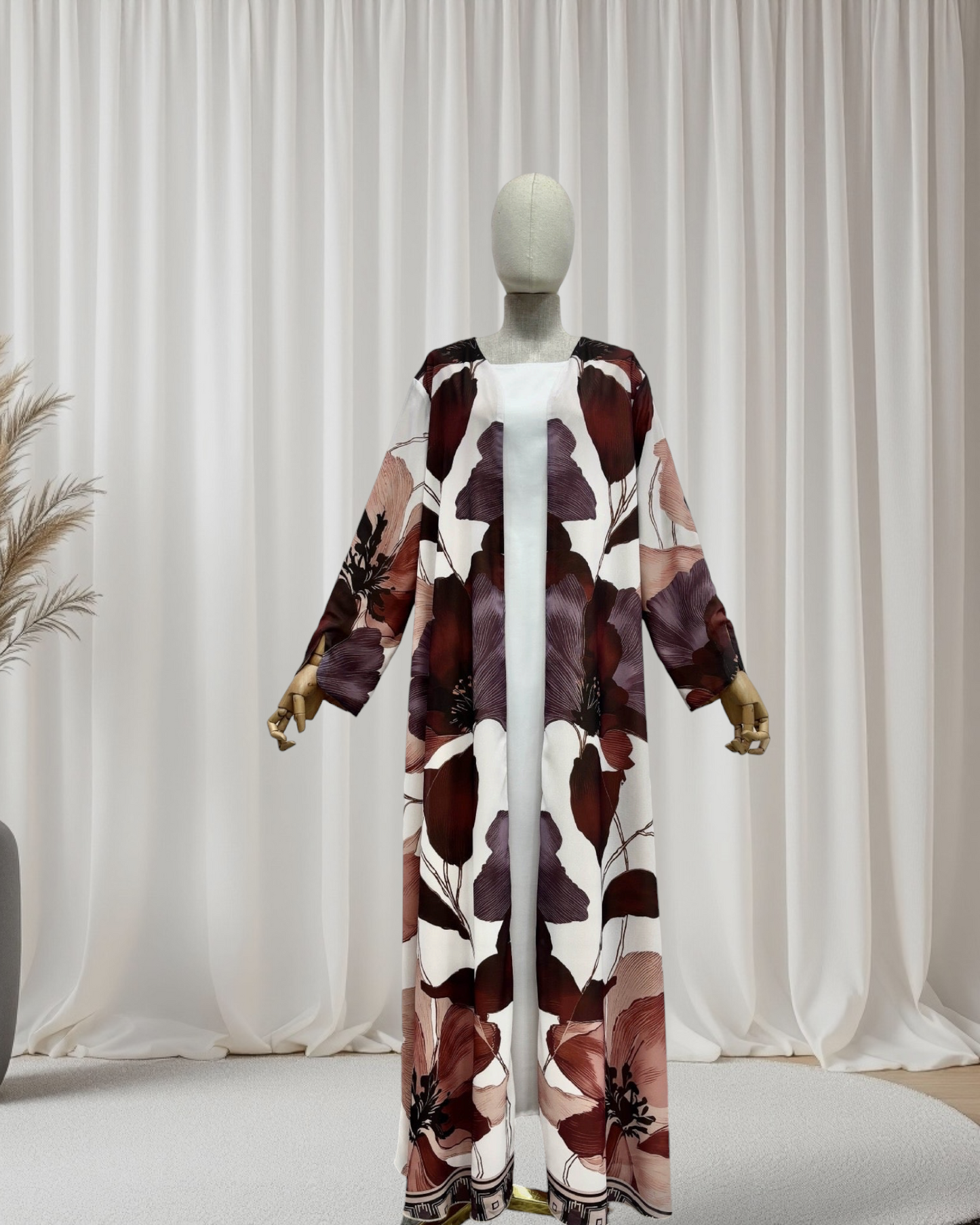 The Petal Essence Abaya (IA181)
