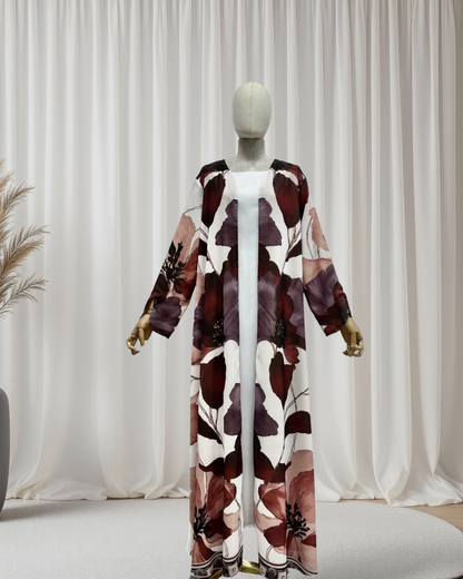 The Petal Essence Abaya (IA181)