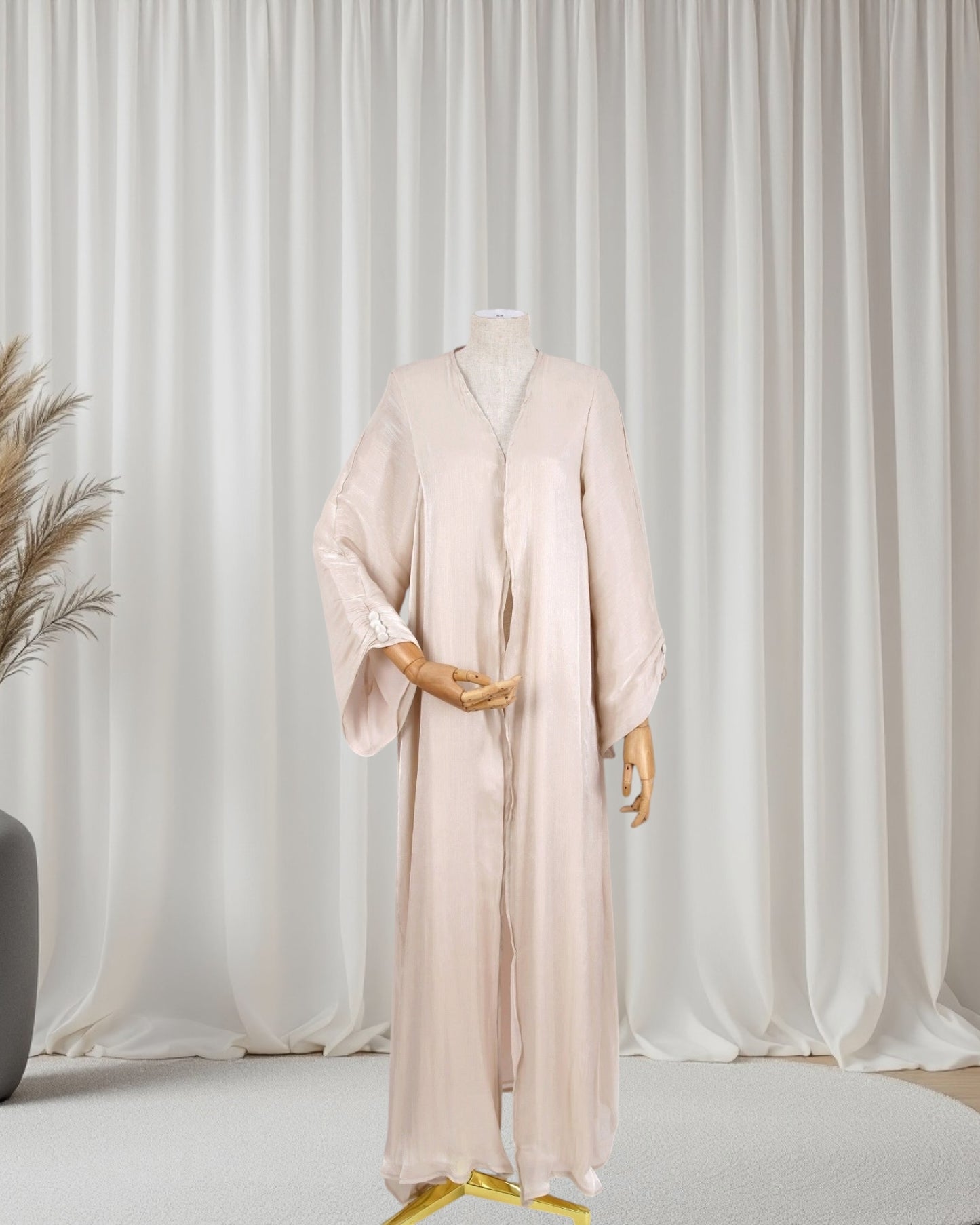 The Serene Organza Abaya (EG141)