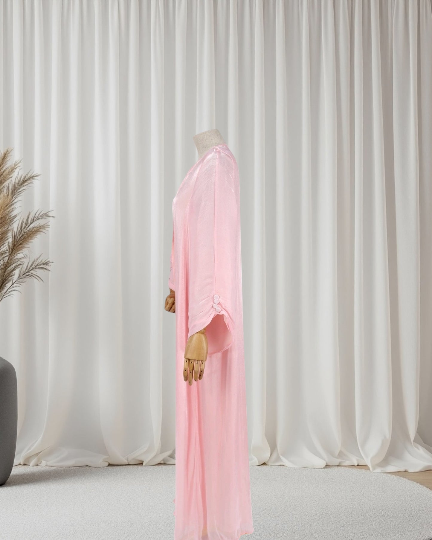 The Serene Organza Abaya (EG141)