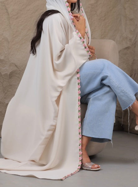 Jasmine Lace Abaya Set